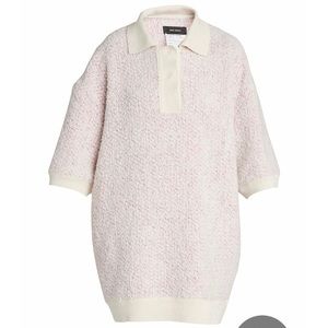 NWT Isabel Marant Imelda Boucle Tweed Polo Top/Shirtdress